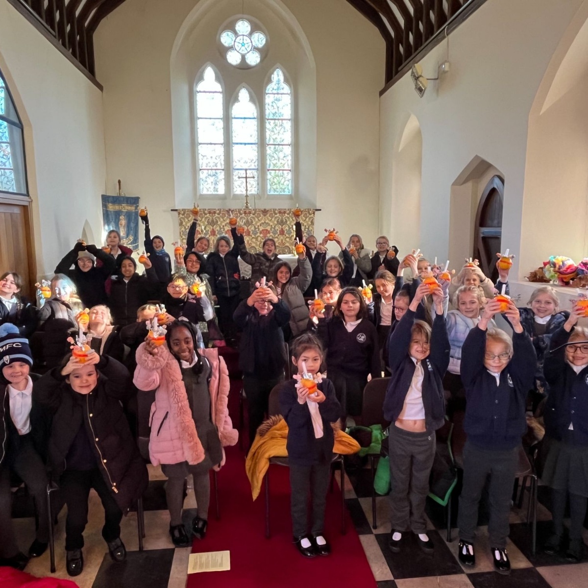 Stoke Mandeville Combined School Christingle